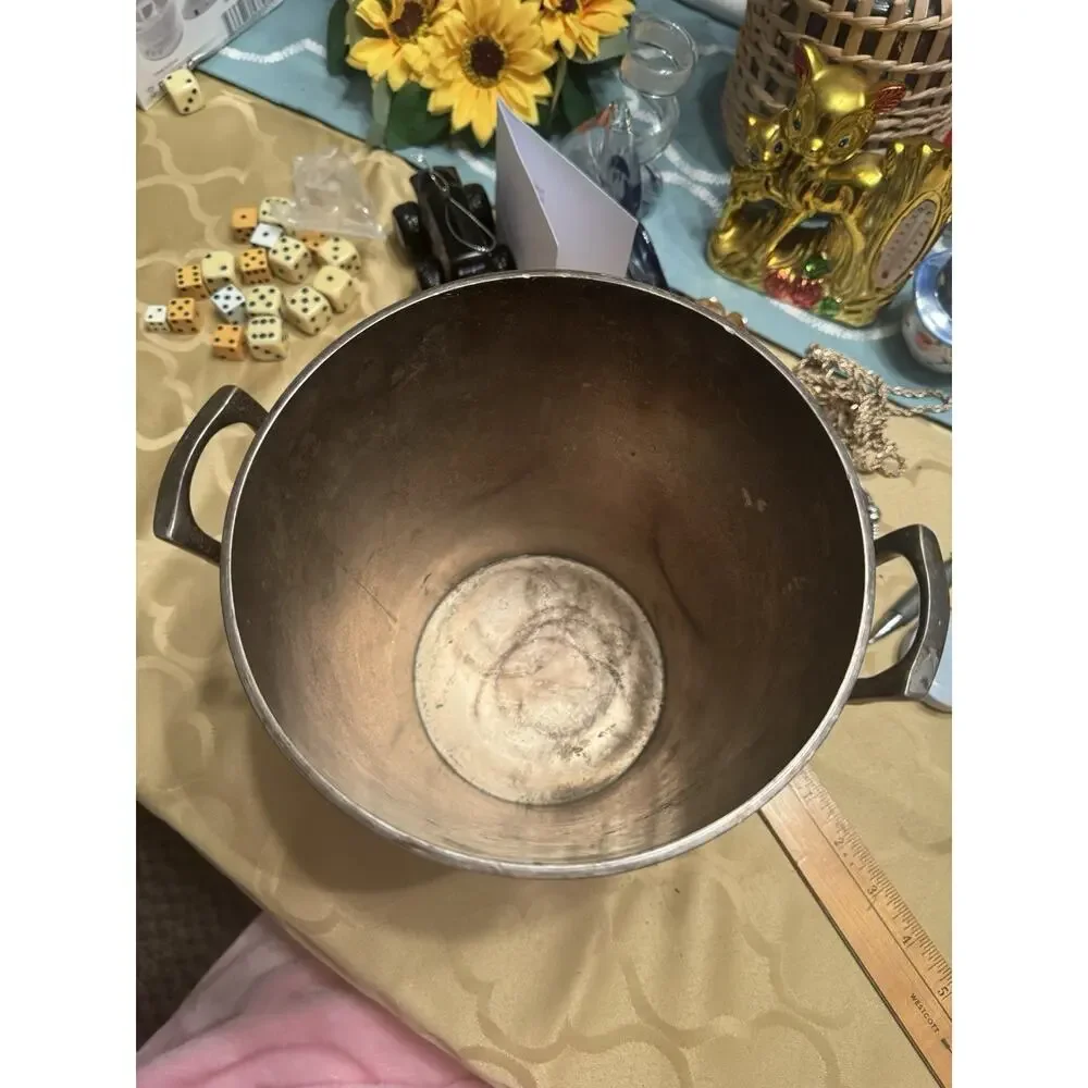 Art Deco Grand Silver Co Silver Plated Hotel Ware Champagne Ice Wine Bucket